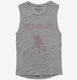 Girl Baby Stroller This Is How I Roll grey Womens Muscle Tank