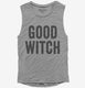 Good Witch grey Womens Muscle Tank