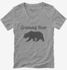 Grammy Bear Funny Grandma Gift Womens Vneck