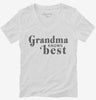 Grandma Knows Best Womens Vneck Shirt 666x695.jpg?v=1700363313