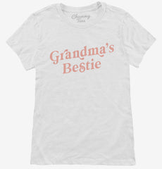 Grandma's Bestie Womens T-Shirt