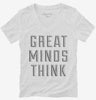 Great Minds Think Womens Vneck Shirt 666x695.jpg?v=1700643807