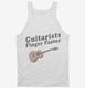 Guitarists Finger Faster white Tank