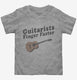 Guitarists Finger Faster grey Toddler Tee
