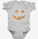 Halloween Plaid Jack O'Lantern  Infant Bodysuit