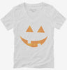 Halloween Plaid Jack Olantern Womens Vneck Shirt 666x695.jpg?v=1700378625