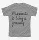 Happiness Is Being A Grammy grey Youth Tee