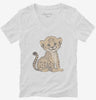 Happy Cheetah Womens Vneck Shirt 666x695.jpg?v=1700301560