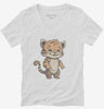 Happy Little Tiger Womens Vneck Shirt 666x695.jpg?v=1700298062