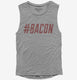 Hashtag Bacon  Womens Muscle Tank