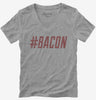 Hashtag Bacon Womens Vneck