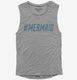 Hashtag Mermaid grey Womens Muscle Tank