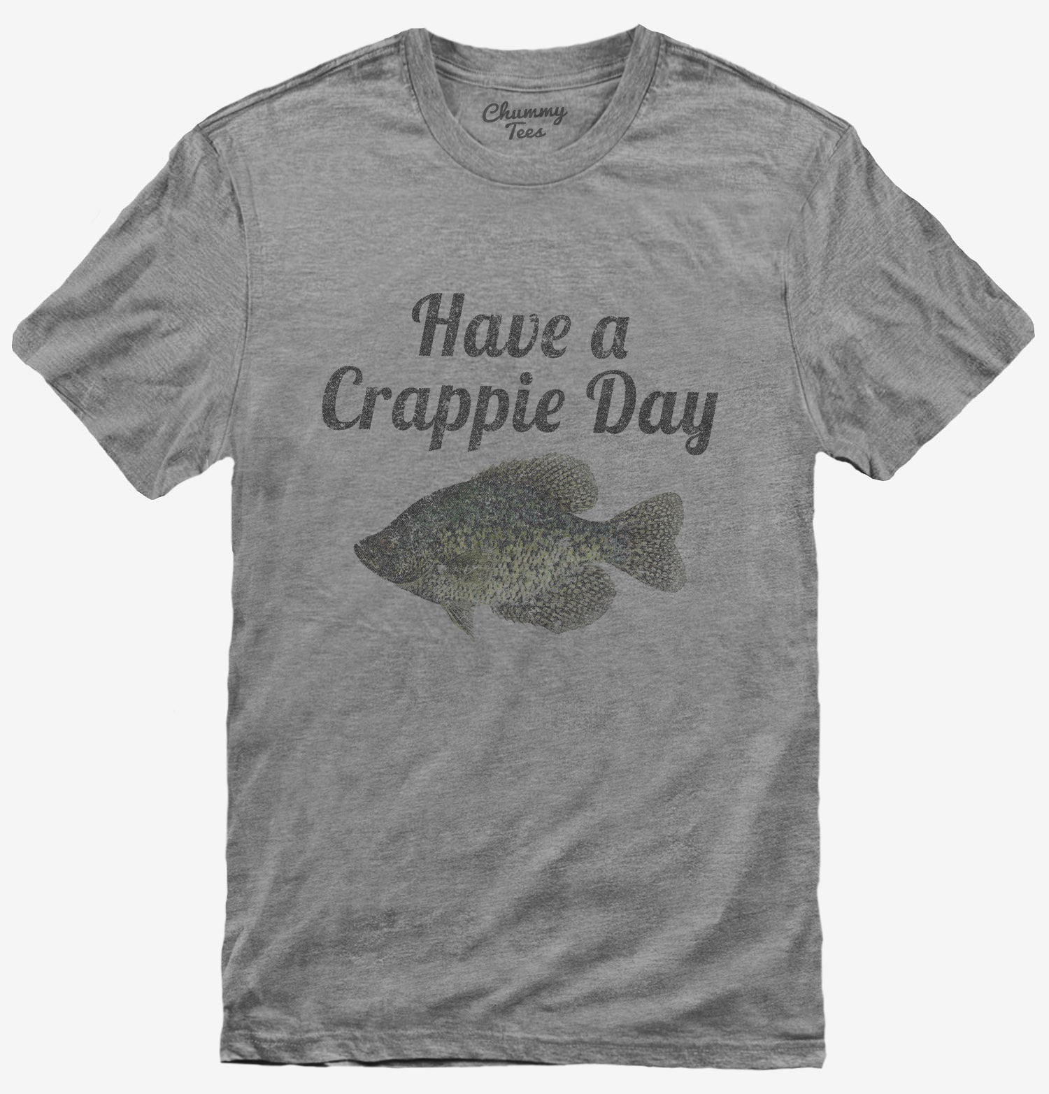 Funny Crappie Fishing Freshwater Fish Gift Men Women Kids T-Shirt