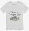 Have A Crappie Day Crappie Fishing Womens Vneck Shirt 666x695.jpg?v=1700438606