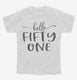 Hello Fifty One 51st Birthday Gift Hello 51 white Youth Tee