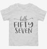Hello Fifty Seven 57th Birthday Gift Hello 57 Toddler Shirt 666x695.jpg?v=1700347687