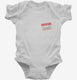 Hello My Name Is Trouble  Infant Bodysuit