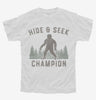 Hide And Seek Champion Funny Bigfoot Youth