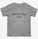 Hole In One Club Funny Golf grey Toddler Tee