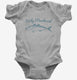 Holy Mackerel grey Infant Bodysuit