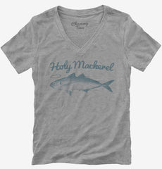 Holy Mackerel Womens V-Neck Shirt