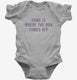 Home Is Where The Bra Comes Off  Infant Bodysuit