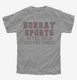 Hooray Sports Do The Thing Win The Points grey Youth Tee