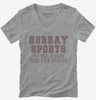 Hooray Sports Do The Thing Win The Points Womens Vneck