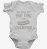 Hot Dog Eating Champion Infant Bodysuit 666x695.jpg?v=1700551806