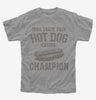 Hot Dog Eating Champion Kids