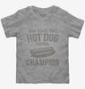 Hot Dog Eating Champion Toddler