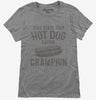Hot Dog Eating Champion Womens