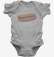 Hot Dog grey Infant Bodysuit