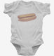 Hot Dog white Infant Bodysuit