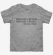 Human Decency Is Not Derived From Religion  Toddler Tee