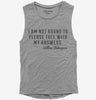 I Am Not Bound To Please Thee With My Answers William Shakespeare Quote Womens Muscle Tank Top 666x695.jpg?v=1700551379