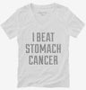 I Beat Stomach Cancer Womens Vneck Shirt 666x695.jpg?v=1700472328
