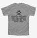 I Don't Care Who Dies In Movie As Long As Dog Lives  Youth Tee