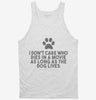 I Dont Care Who Dies In Movie As Long As Dog Lives Tanktop 666x695.jpg?v=1700447399