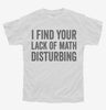 I Find Your Lack Of Math Disturbing Youth