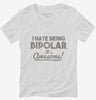 I Hate Being Bipolar Its Awesome Womens Vneck Shirt 666x695.jpg?v=1700639398