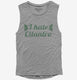 I Hate Cilantro  Womens Muscle Tank