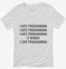 I Hate Love Programming Funny Womens Vneck Shirt 666x695.jpg?v=1700413329