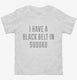 I Have A Black Belt In Sudoku white Toddler Tee