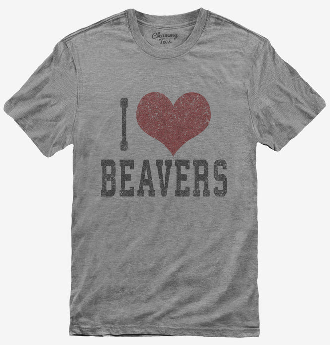 I Heart Beavers T-Shirt