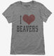 I Heart Beavers  Womens