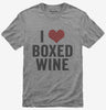 I Heart Boxed Wine Funny Wine Lover