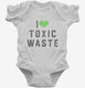I Heart Toxic Waste  Infant Bodysuit