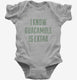 I Know Guacamole Is Extra  Infant Bodysuit