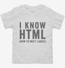 I Know Html How To Meet Ladies Toddler Shirt 666x695.jpg?v=1700399906